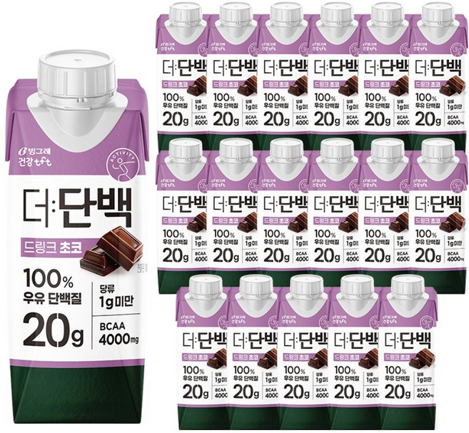 단백질 음료 — 테이크핏 맥스 초코맛 프로틴, 250ml, 24개