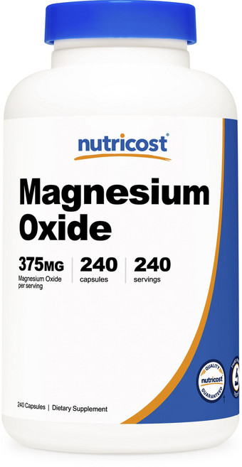 산화마그네슘 — 나우푸드 마그네슘 캡 400mg 베지 캡슐, 180정, 1개