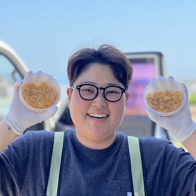 [해녀직송]국내산 포항 구룡포 우니 성게알 100g 동해안 특품, 1개