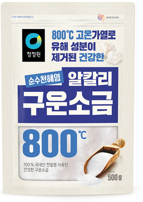 저나트륨 소금 — 명인애 미네랄 용융소금, 500g, 1개