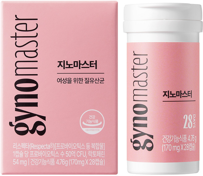 리스펙타 유산균 — 지노마스터 질유산균, 28정, 1개