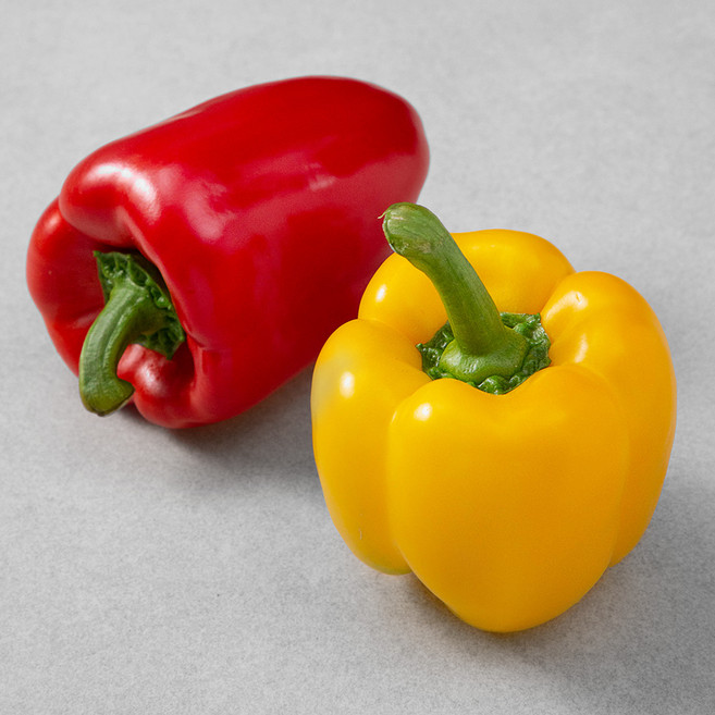 파프리카 혼합(빨강+노랑), 280g, 1개